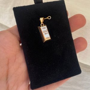 پلاک طلا طرح شمش 141581 - اتمام موجودی