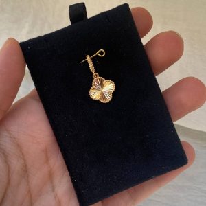 پلاک طلا ونکلیف تراش دار