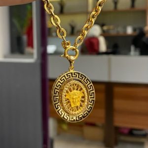 پلاک طلا ورساچه دو رو چرخشی - اتمام موجودی