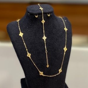 گردنبند طلا ونکلیف - اتمام موجودی