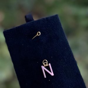 پلاک حرف N مینا 141529