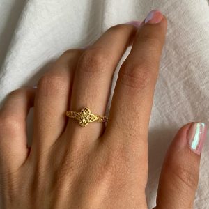 انگشتر طلا مینیمال ونکلیف فیوژن 111165