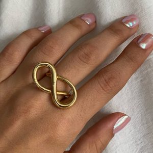 انگشتر طلا بینهایت 110968