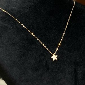گردنبند طلا ستاره سه بعدی 181677 - اتمام موجودی