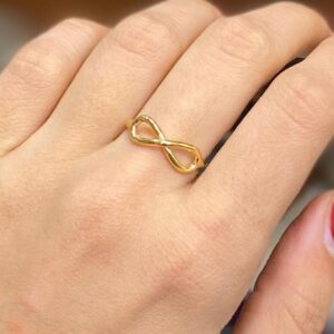 انگشتر طلا مینیمال بینهایت 511089 - اتمام موجودی