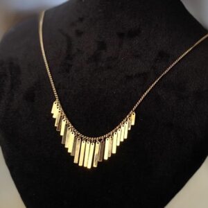 گردنبند طلا شرابه دار 181726