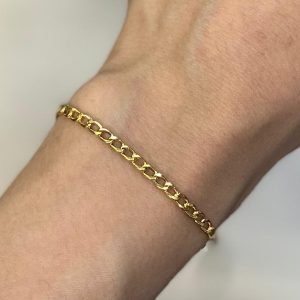 دستبند طلا کارتیر چهار میل 331292 - اتمام موجودی