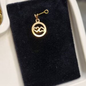 پلاک آویز طلا دو قلب 145727 - اتمام موجودی