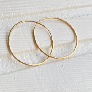 گوشواره طلا حلقه ای 121619 - اتمام موجودی