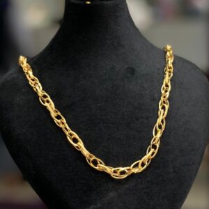 گردنبند طلا کلاسیک شنل 7 میل 181758