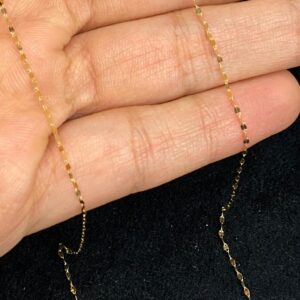 گردنبند طلا زنجیر پولکی 181864 - اتمام موجودی