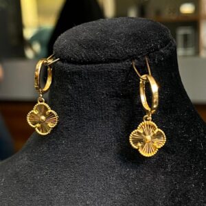 گوشواره  طلا ونکلیف 121716