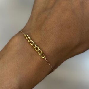 دستبند طلا تیکه کارتیر 331391 - اتمام موجودی