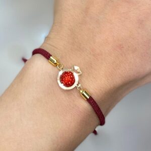 دستبند طلا بندی انار 221697 - اتمام موجودی